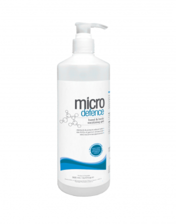 Micro Defence Hand & Body Alcohol Sanitising Gel 500ml