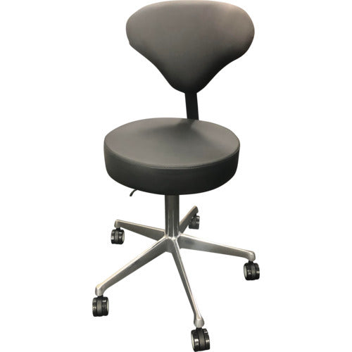 Tri Back Stool Black